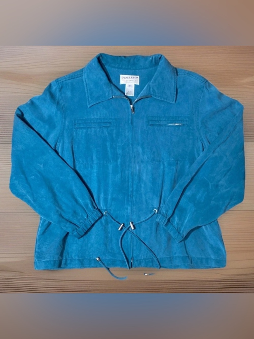 Vintage Pendleton Originals Women’s Full Zip Shacket Jacket Size: M Color: Blue